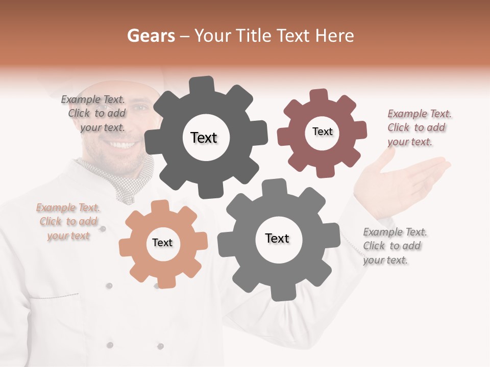 Mature Male Uniform PowerPoint Template