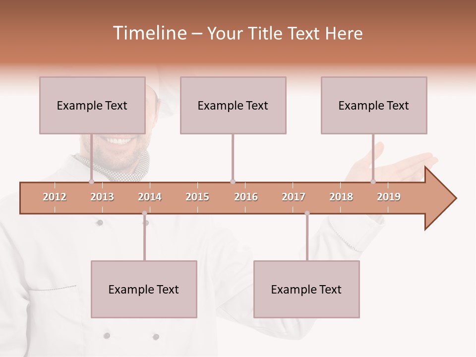 Mature Male Uniform PowerPoint Template