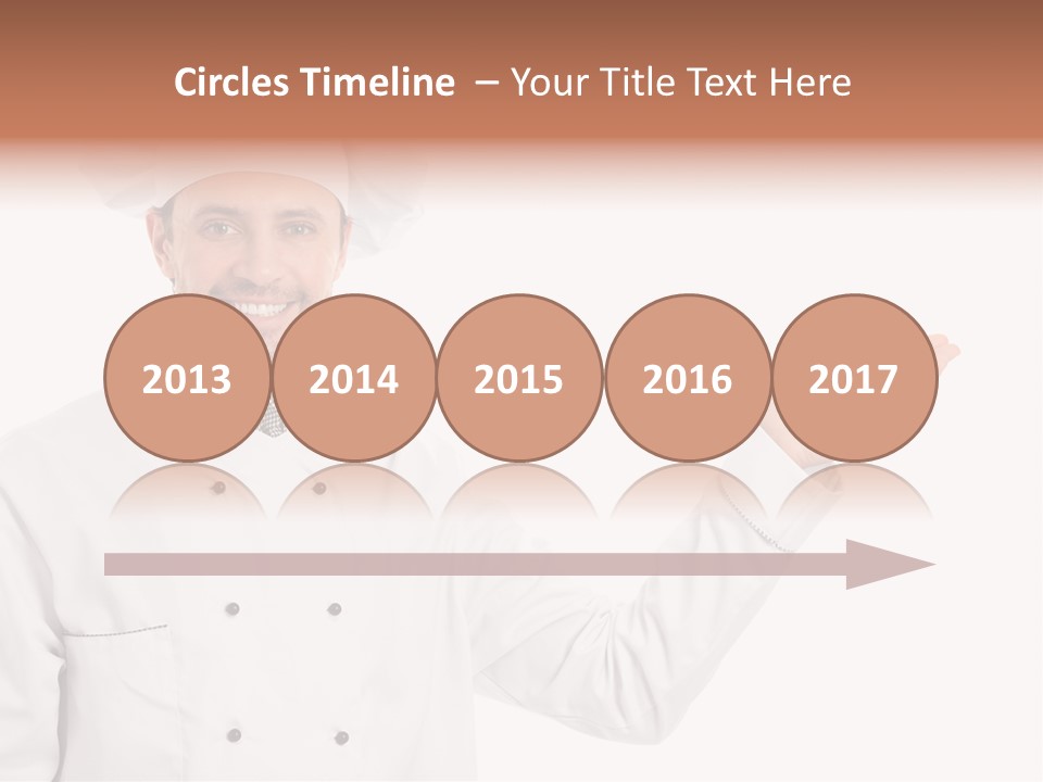 Mature Male Uniform PowerPoint Template