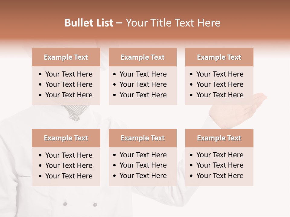 Mature Male Uniform PowerPoint Template