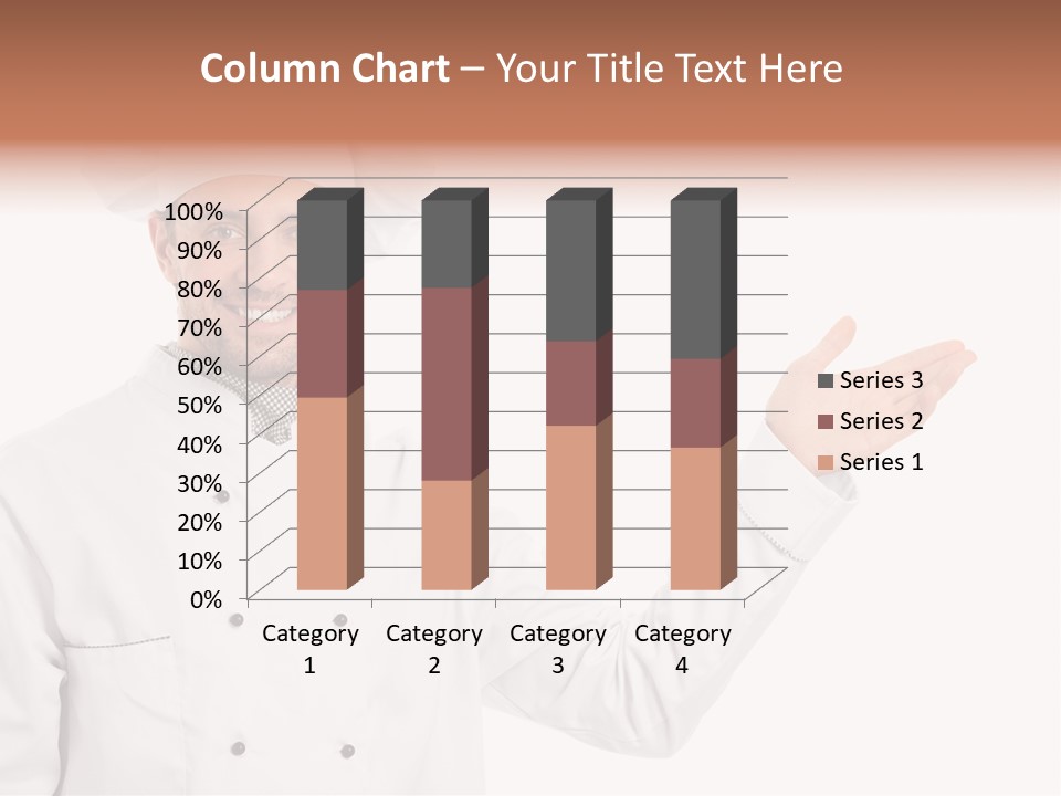 Mature Male Uniform PowerPoint Template