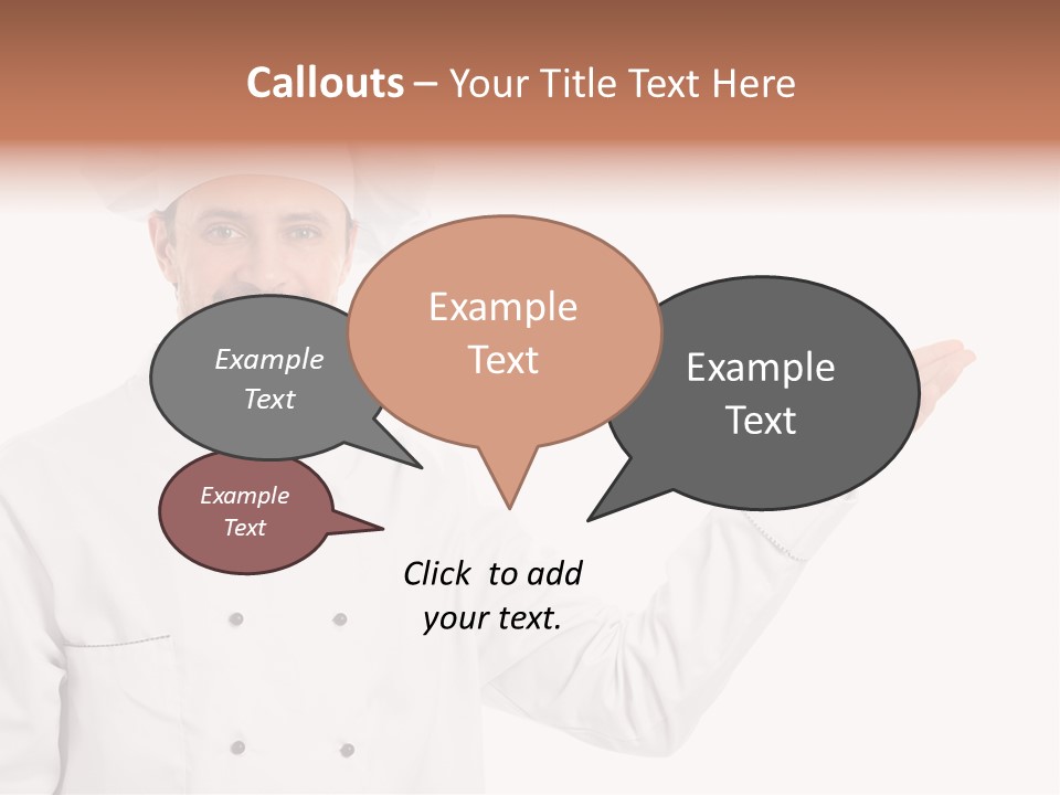 Mature Male Uniform PowerPoint Template