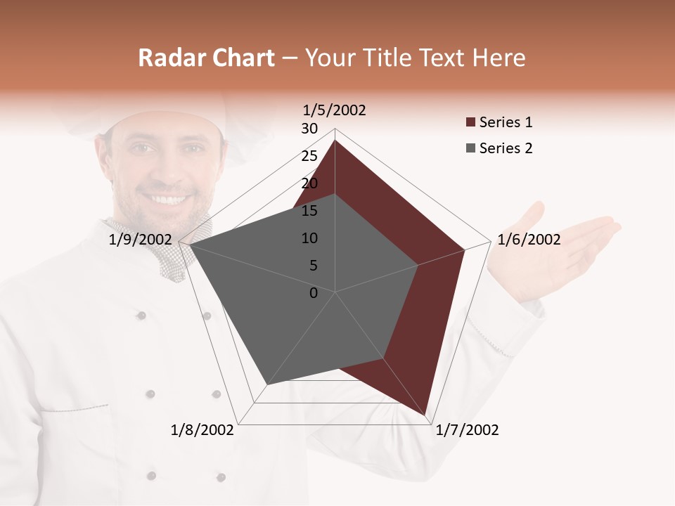 Mature Male Uniform PowerPoint Template