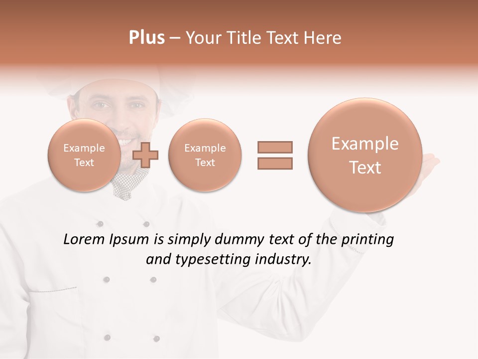 Mature Male Uniform PowerPoint Template