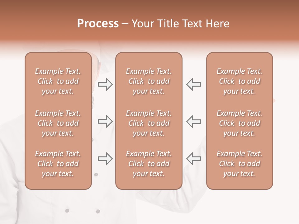 Mature Male Uniform PowerPoint Template