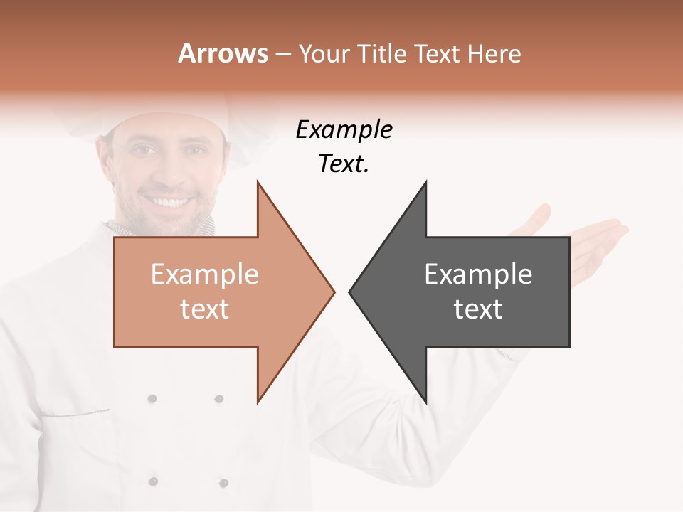Mature Male Uniform PowerPoint Template
