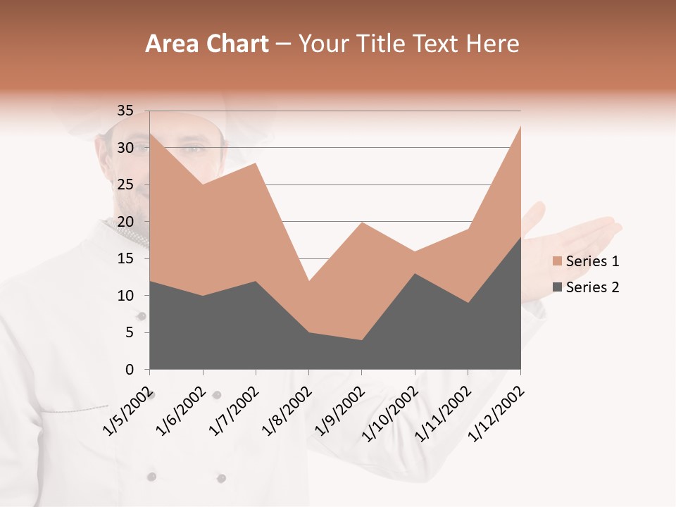 Mature Male Uniform PowerPoint Template