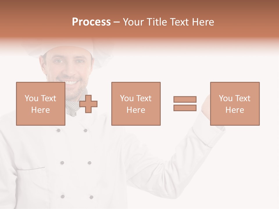 Mature Male Uniform PowerPoint Template