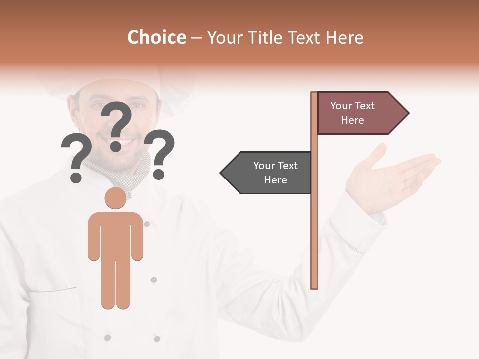 Mature Male Uniform PowerPoint Template