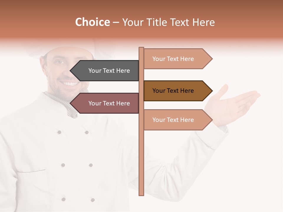 Mature Male Uniform PowerPoint Template