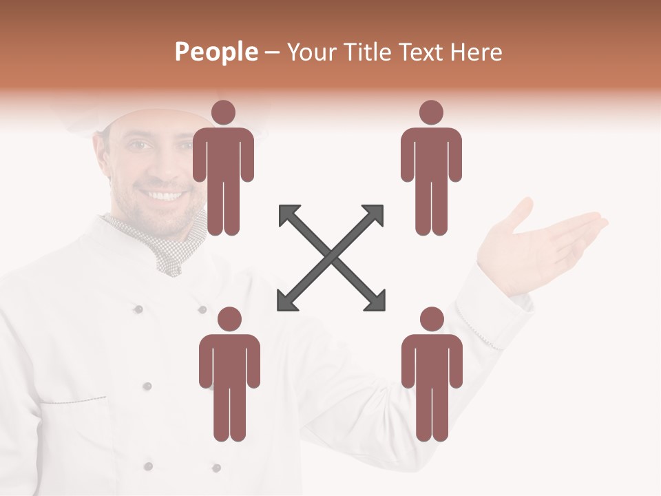 Mature Male Uniform PowerPoint Template