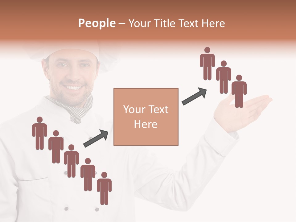 Mature Male Uniform PowerPoint Template