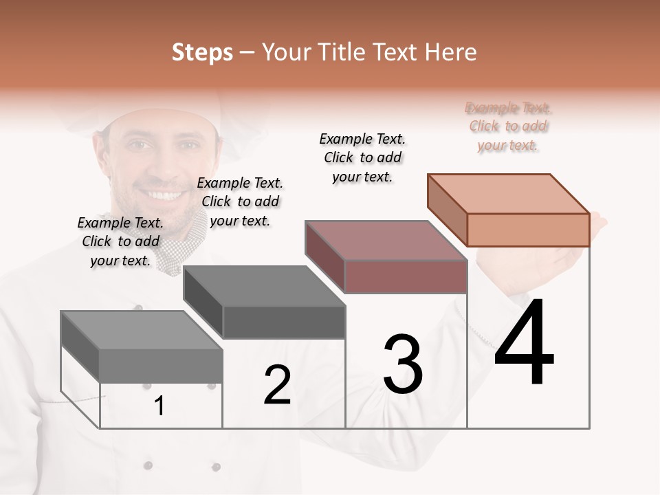 Mature Male Uniform PowerPoint Template