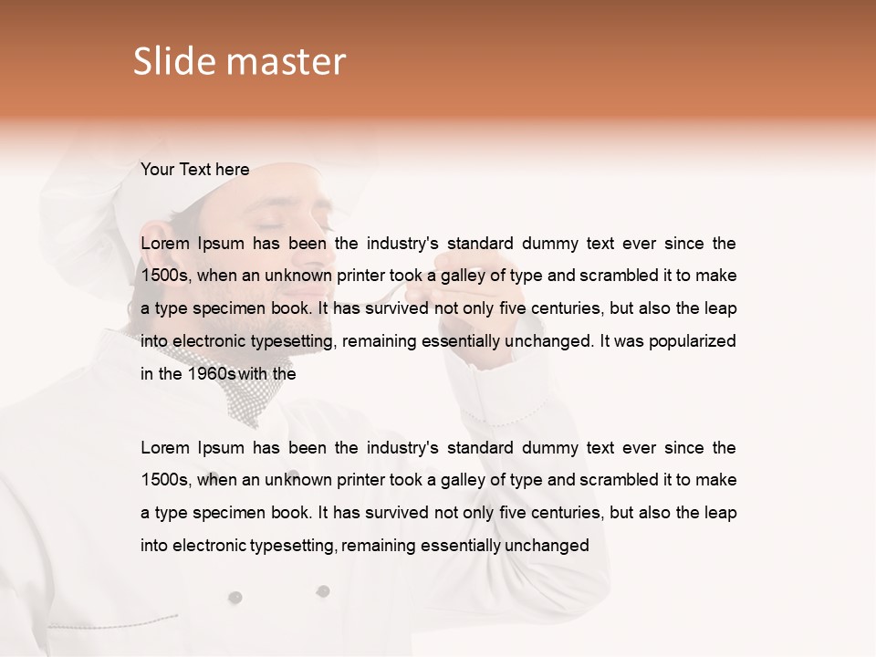 White Positivity People PowerPoint Template