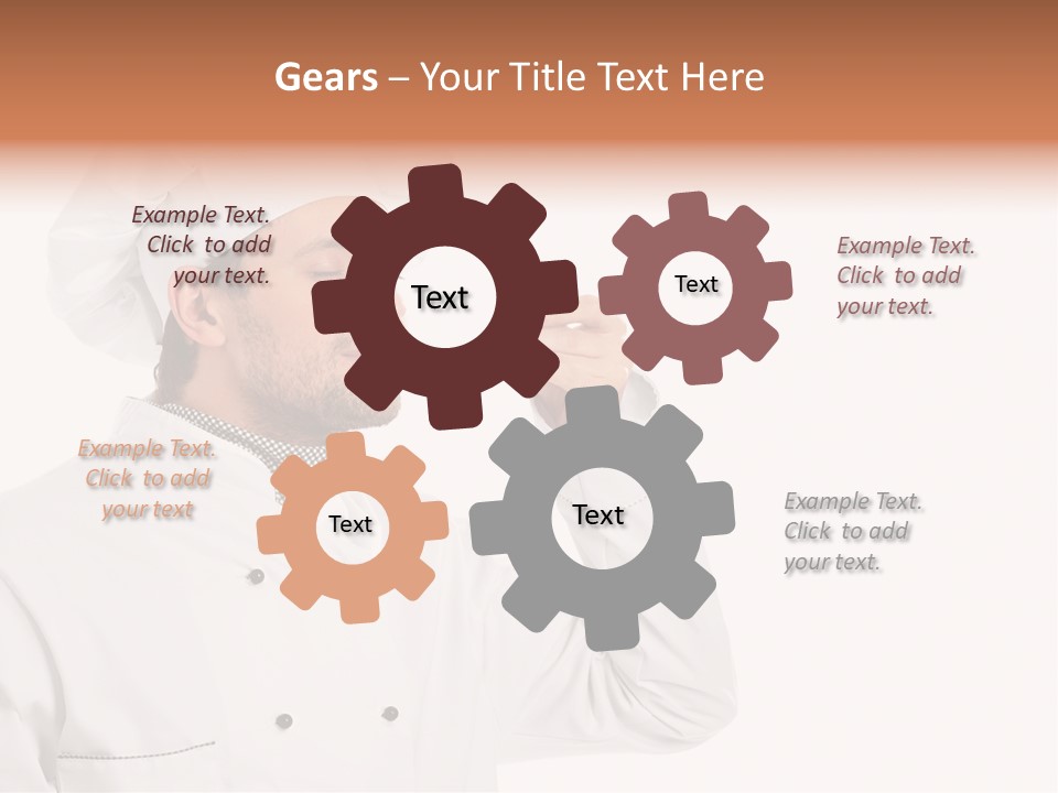 White Positivity People PowerPoint Template