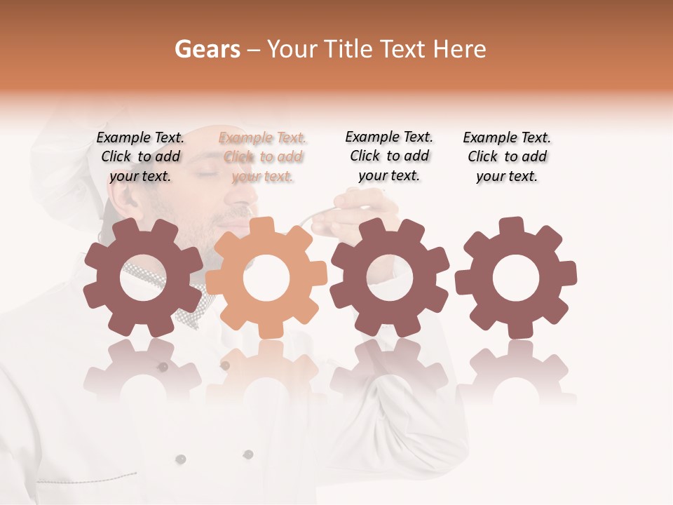 White Positivity People PowerPoint Template