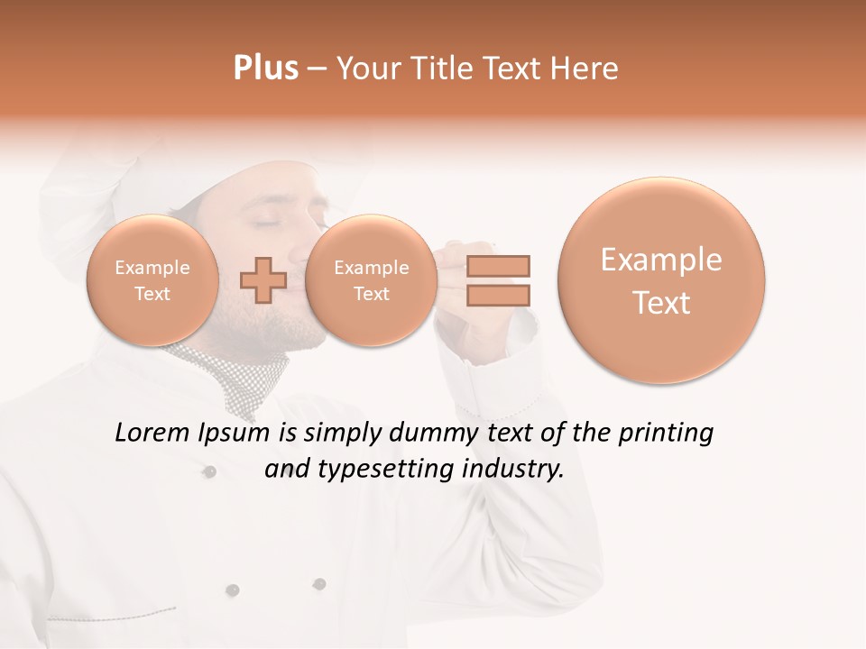 White Positivity People PowerPoint Template