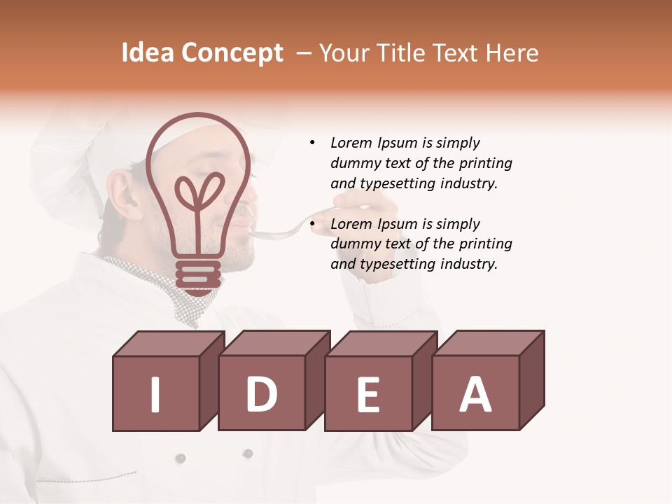 White Positivity People PowerPoint Template