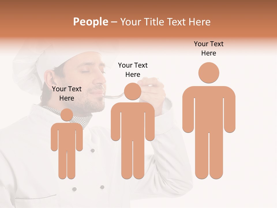 White Positivity People PowerPoint Template