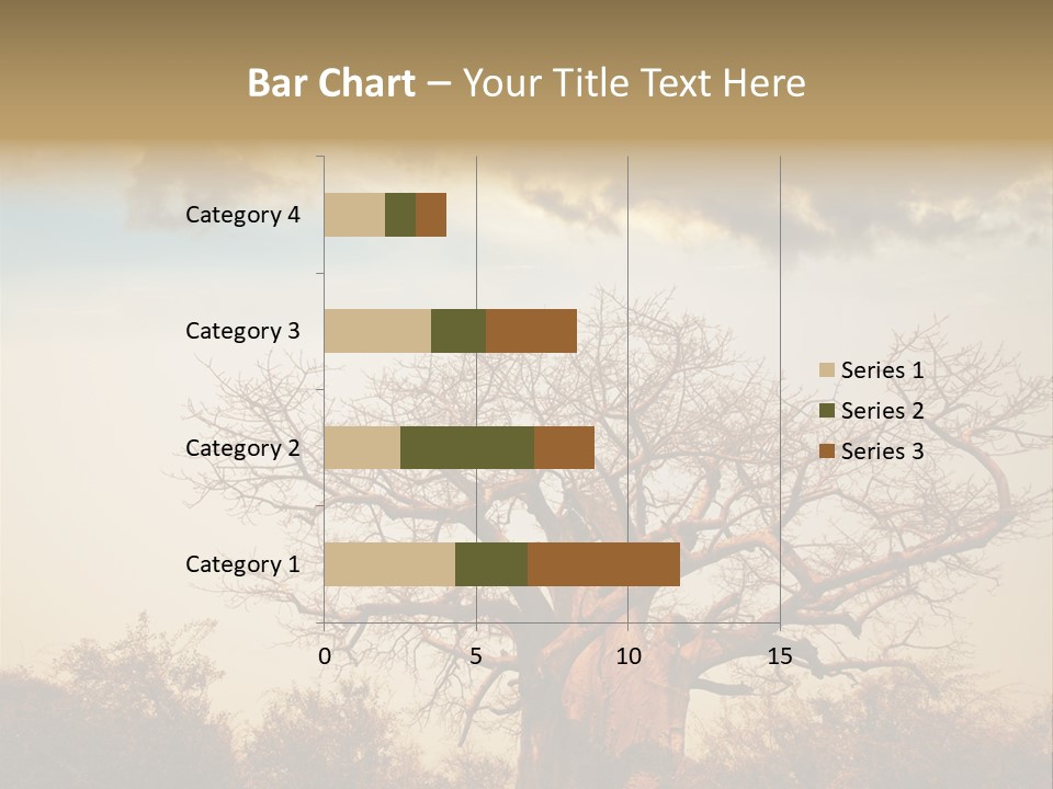 Travel Africa Sunset PowerPoint Template