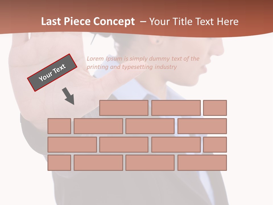 Human Person Costume PowerPoint Template