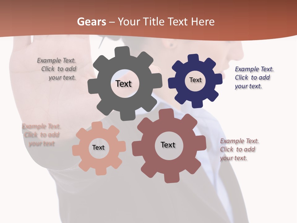 Human Person Costume PowerPoint Template