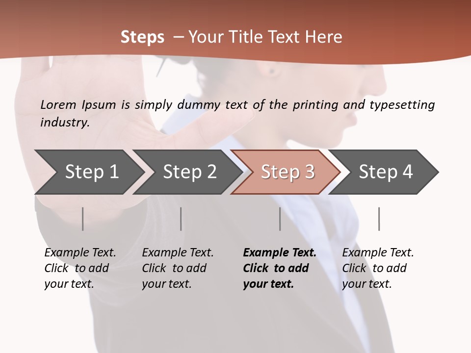 Human Person Costume PowerPoint Template