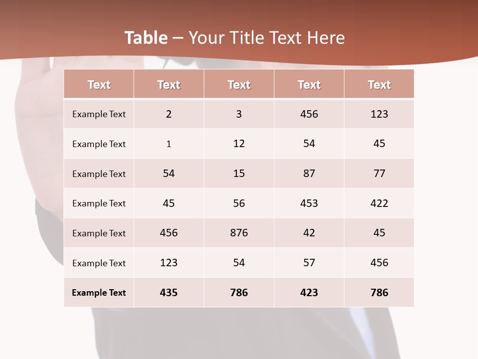 Human Person Costume PowerPoint Template