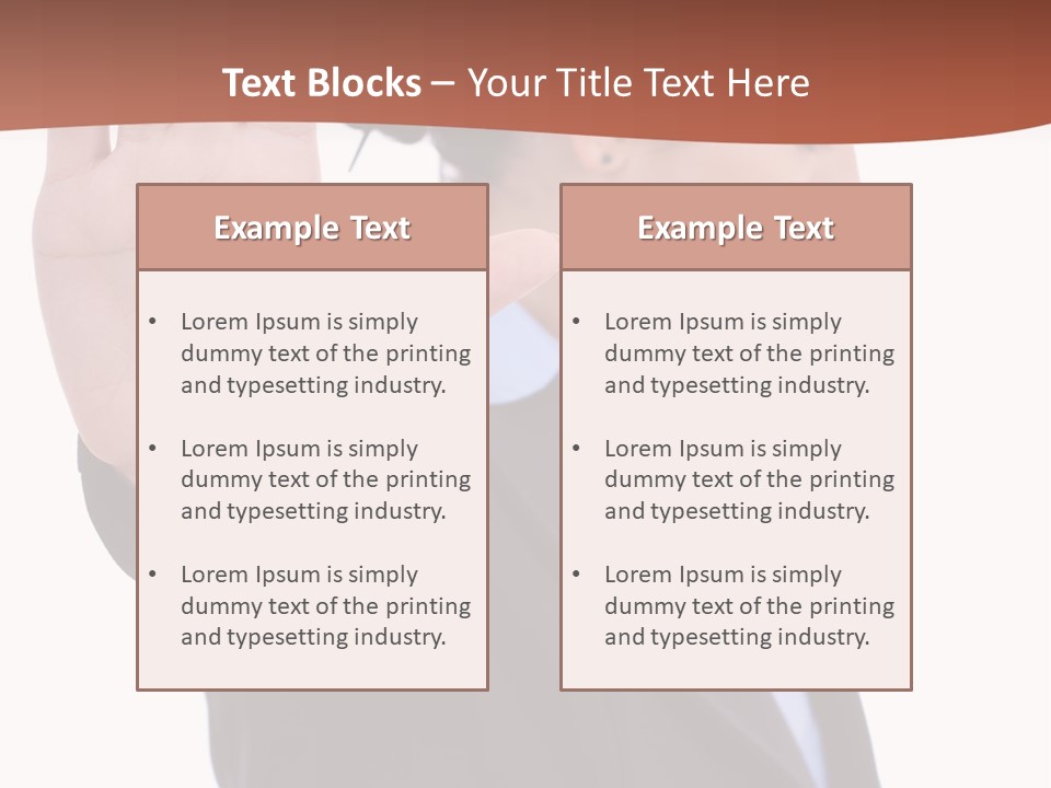 Human Person Costume PowerPoint Template