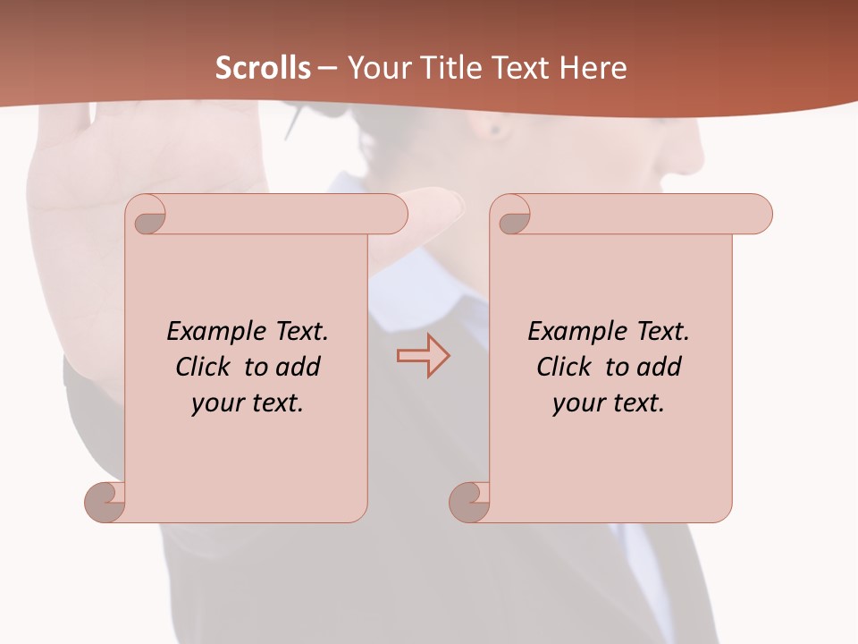 Human Person Costume PowerPoint Template