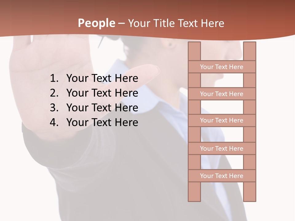 Human Person Costume PowerPoint Template