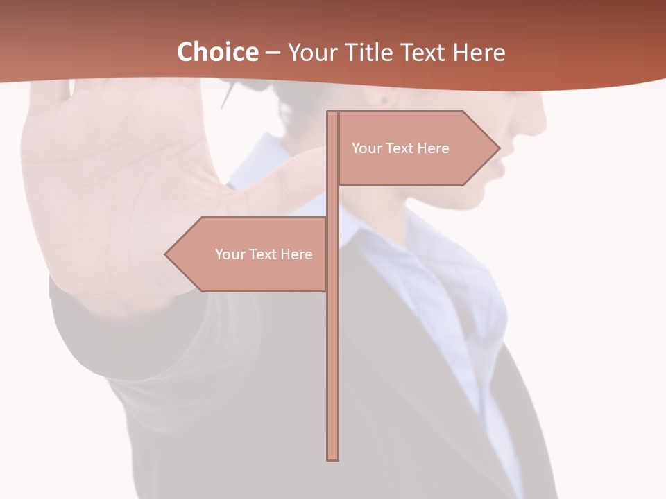 Human Person Costume PowerPoint Template