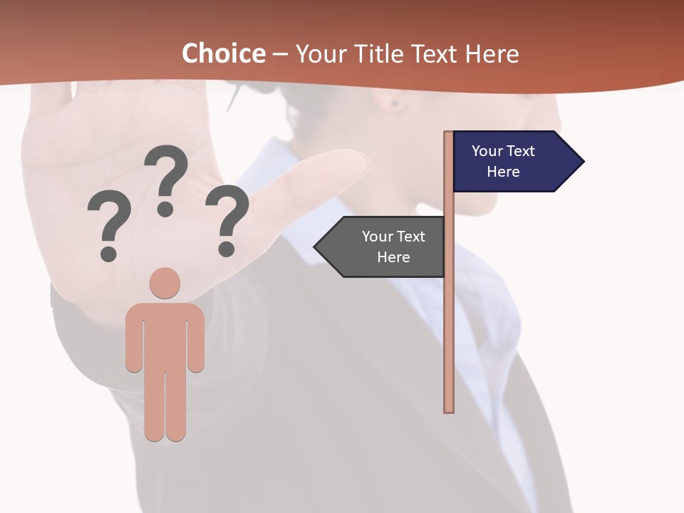 Human Person Costume PowerPoint Template