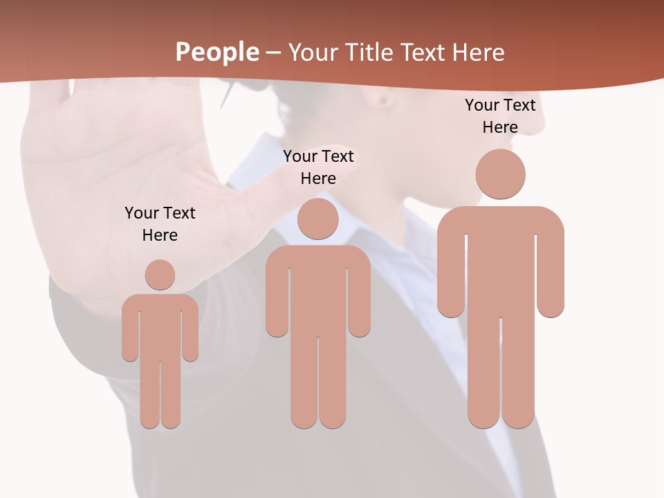 Human Person Costume PowerPoint Template