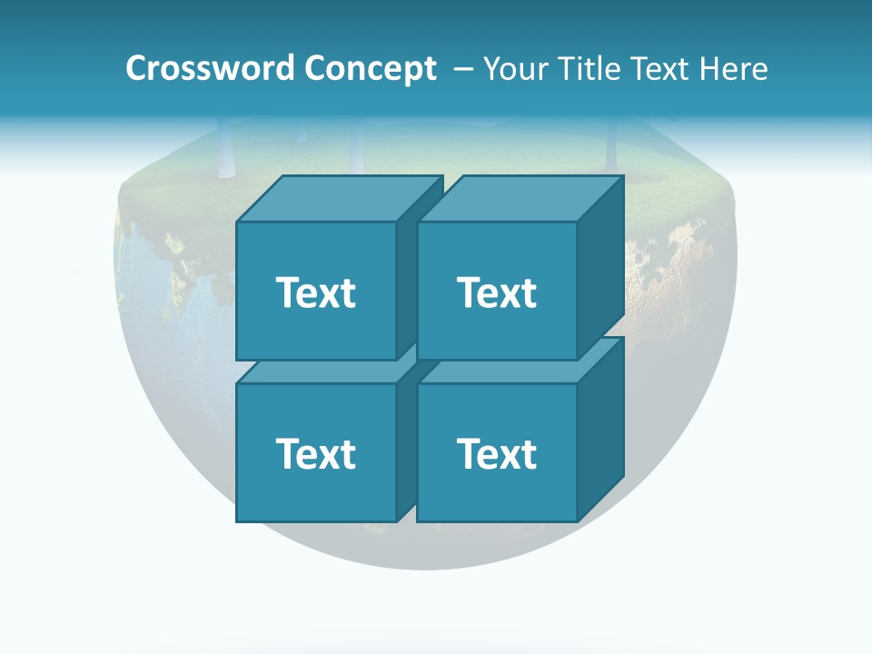 Concept Background Grass PowerPoint Template