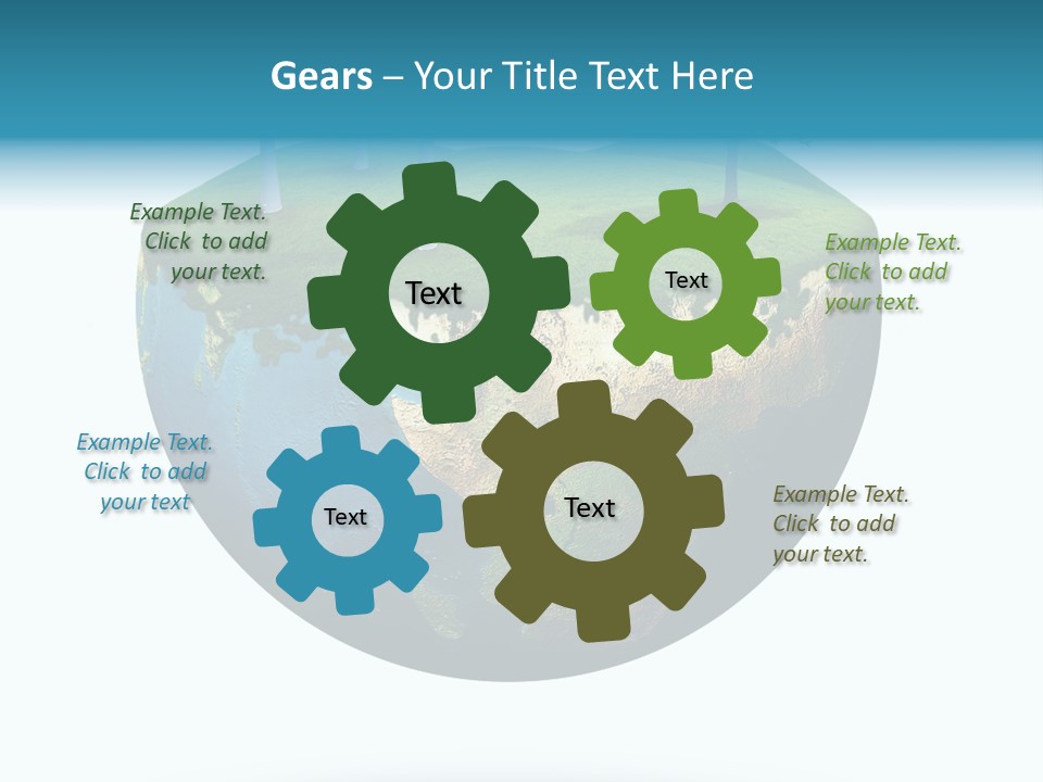 Concept Background Grass PowerPoint Template