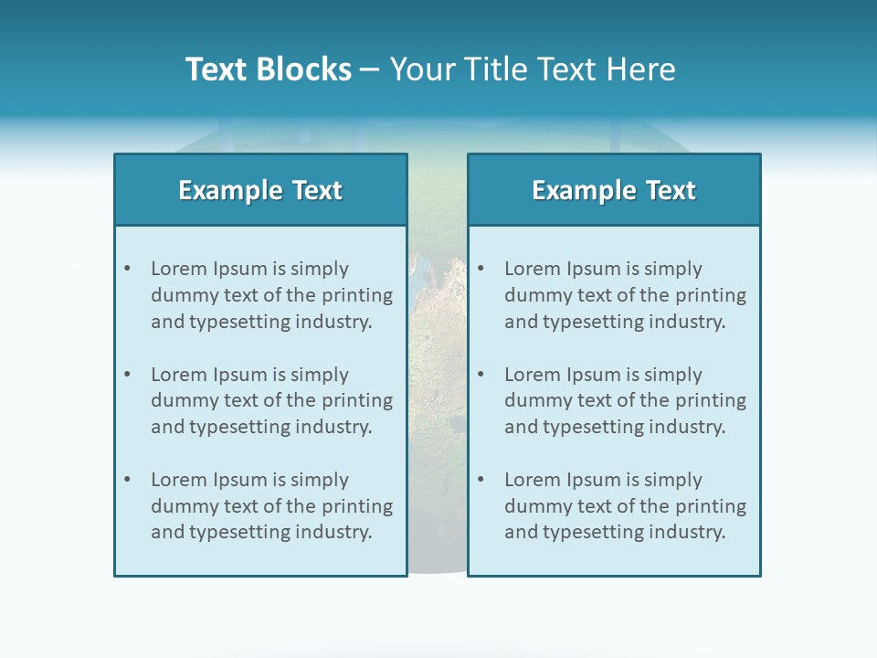 Concept Background Grass PowerPoint Template