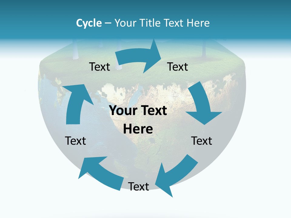 Concept Background Grass PowerPoint Template