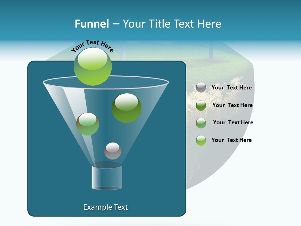 Concept Background Grass PowerPoint Template