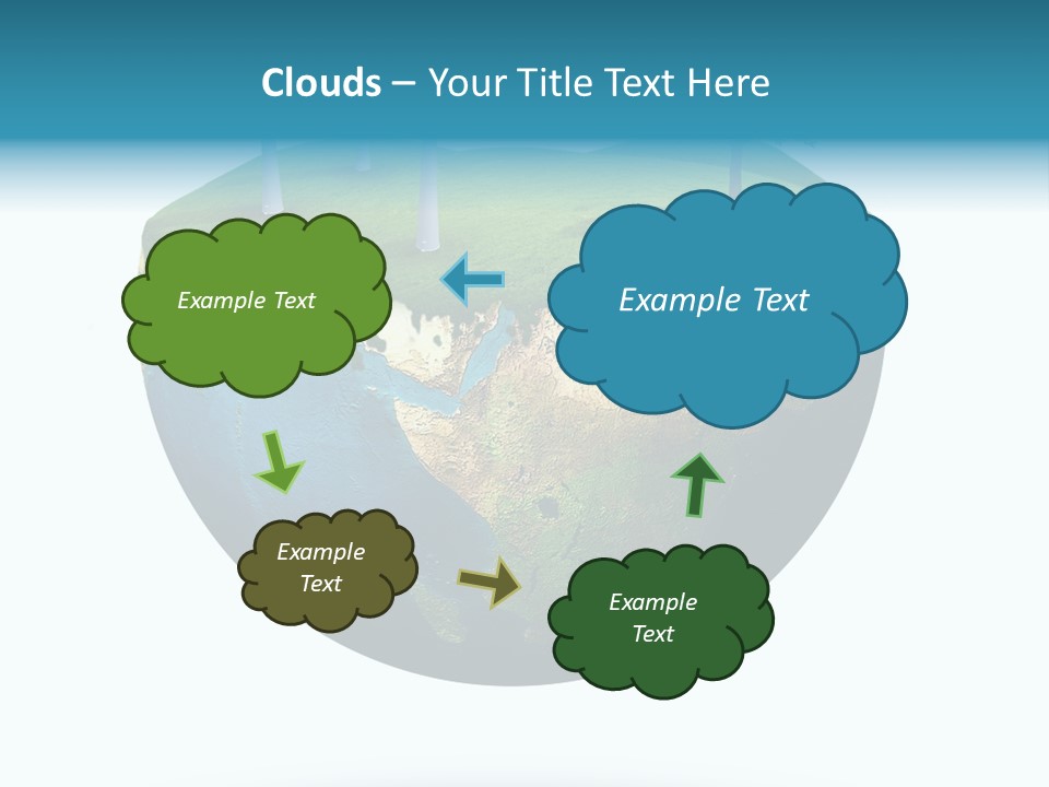 Concept Background Grass PowerPoint Template