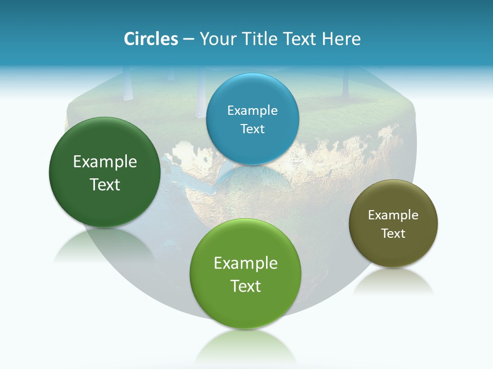 Concept Background Grass PowerPoint Template