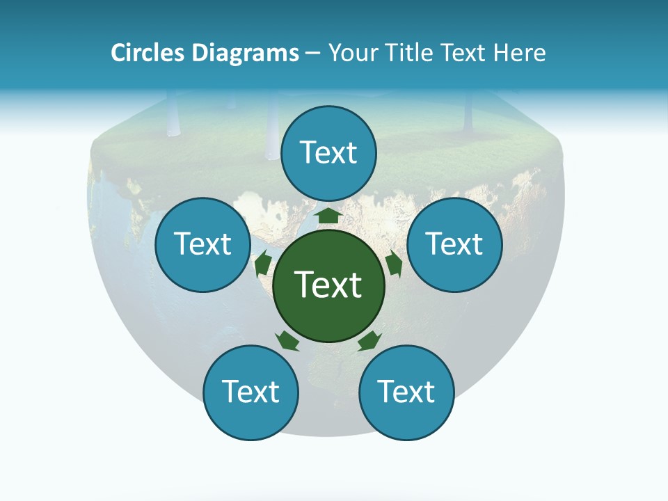 Concept Background Grass PowerPoint Template