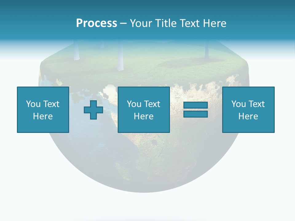 Concept Background Grass PowerPoint Template