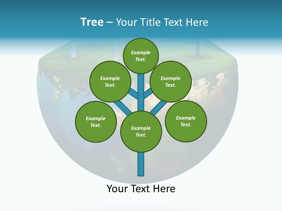 Concept Background Grass PowerPoint Template