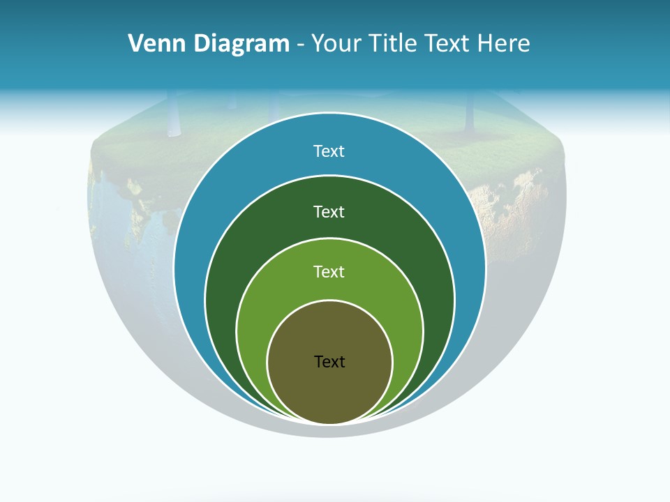 Concept Background Grass PowerPoint Template