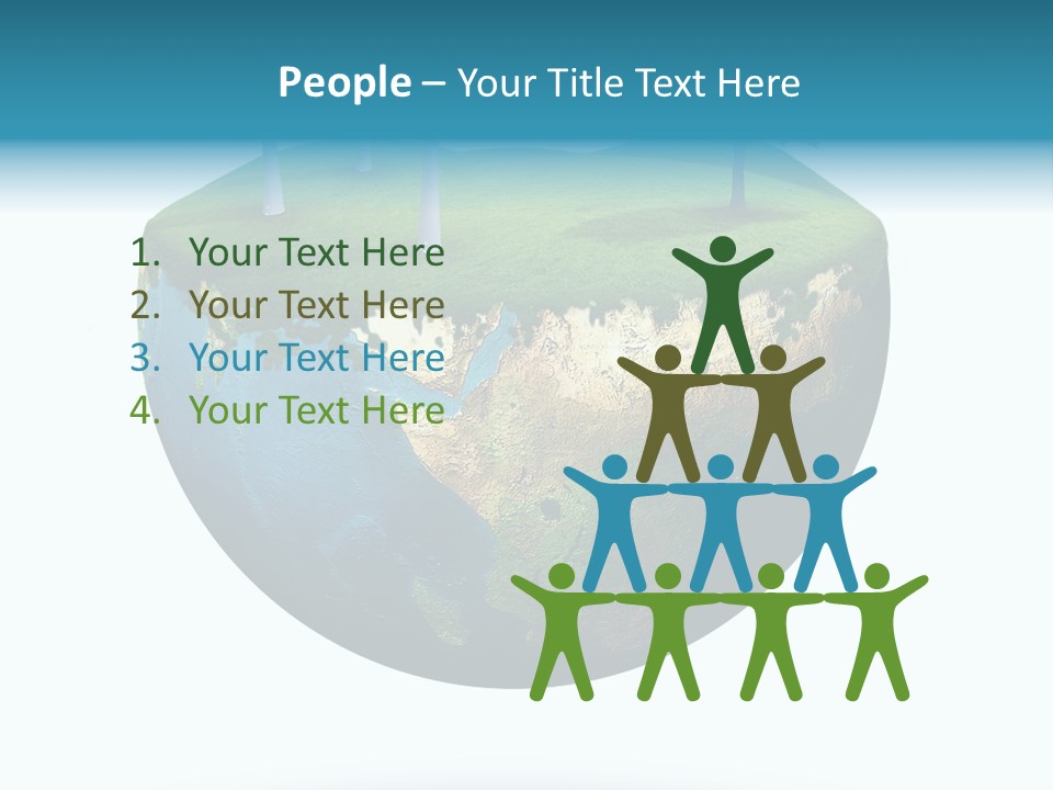 Concept Background Grass PowerPoint Template