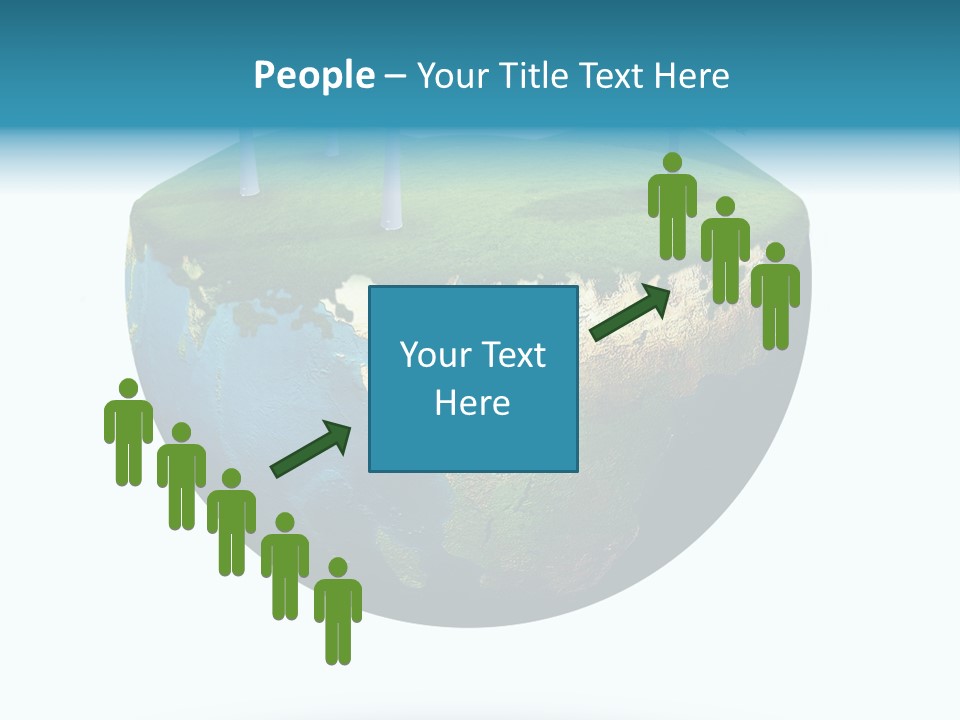 Concept Background Grass PowerPoint Template