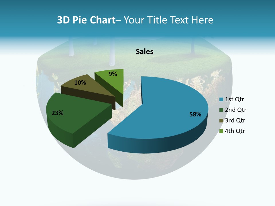 Concept Background Grass PowerPoint Template
