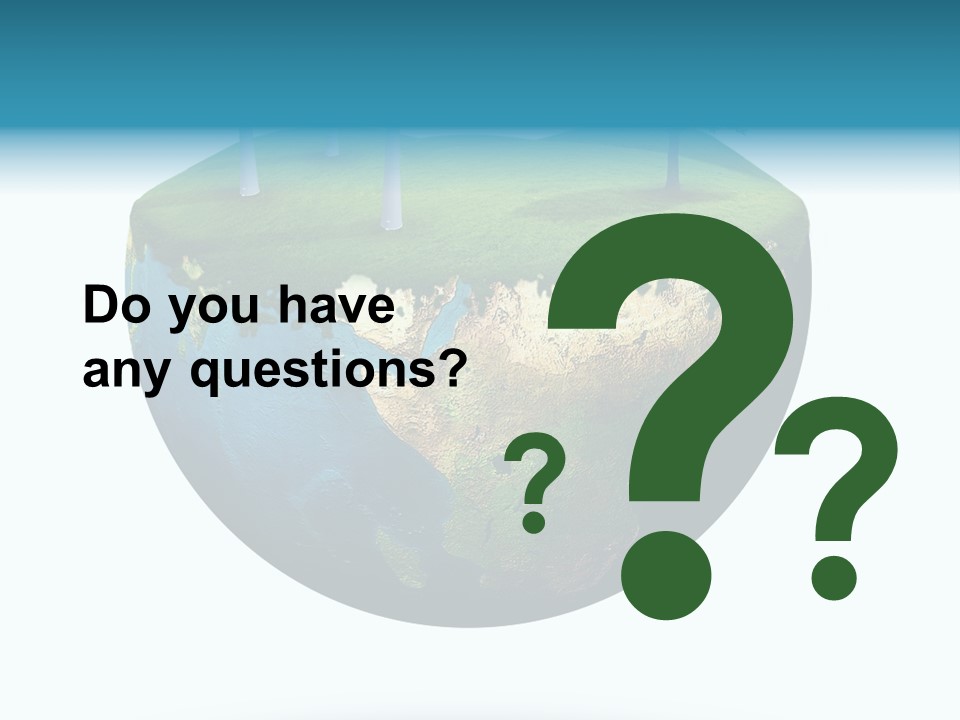 Concept Background Grass PowerPoint Template