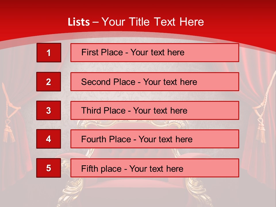 Old Textured Curtain PowerPoint Template